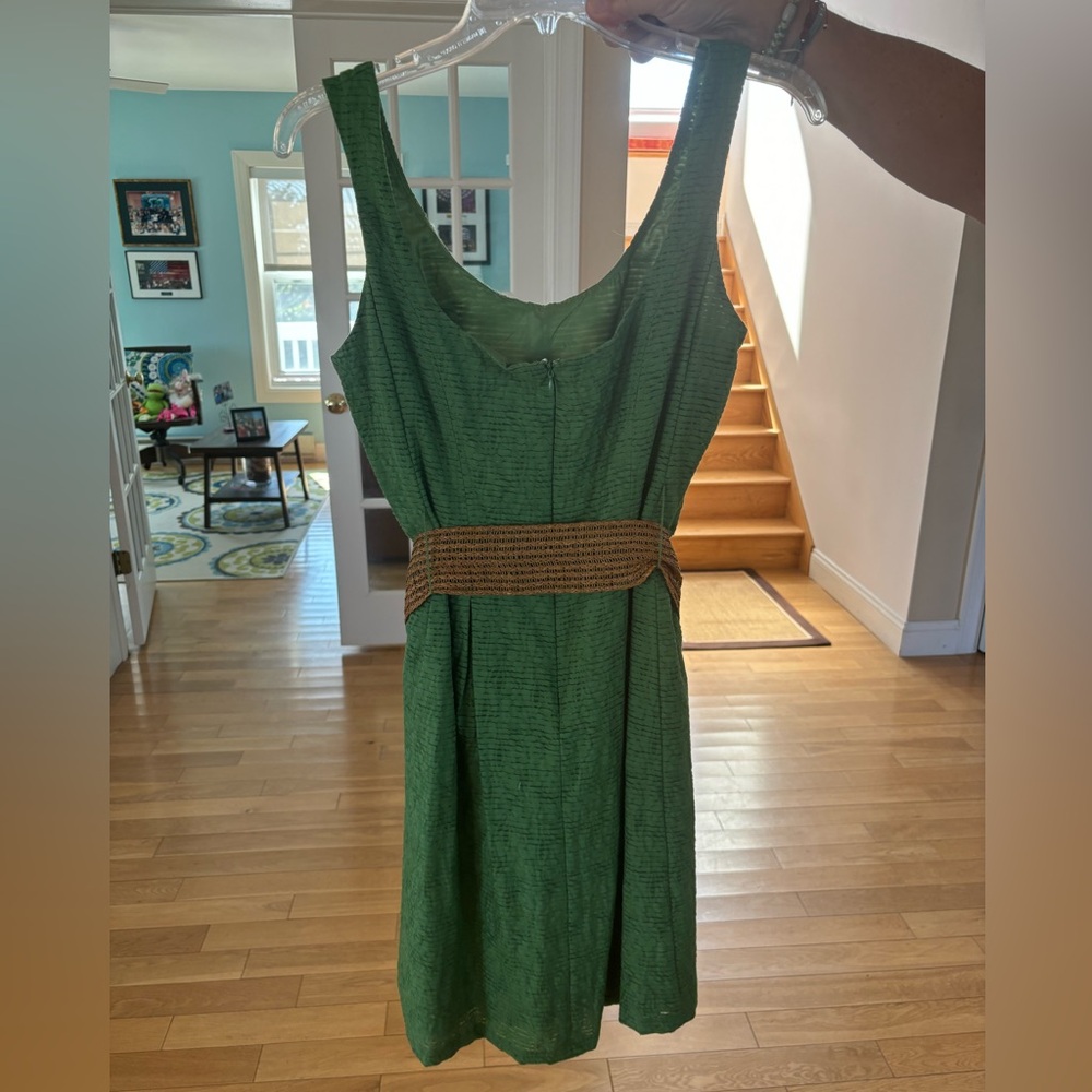 Kate Hill green tank dress size 12P